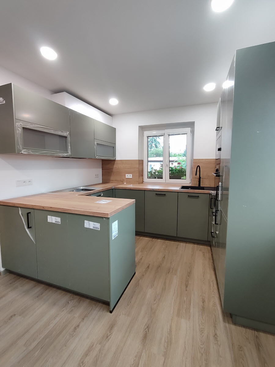 Montáž kuchyně Ikea v Brandýse nad Labem